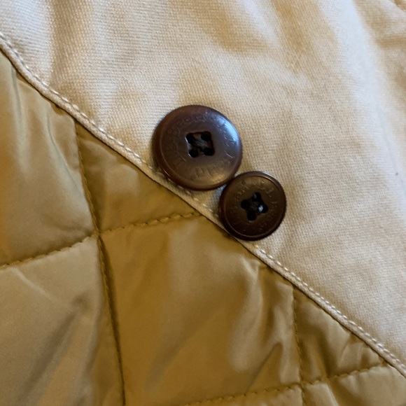 L.L. Bean woman’s Tan Chore Coat Jacket Small - Picture 10 of 16